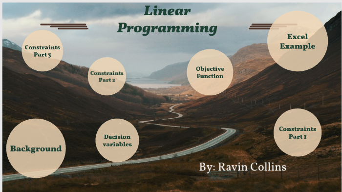 Linear Programming Word Problem by Ravin Collins on Prezi