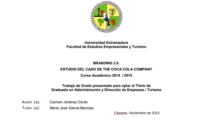 BRANDING 2.0. EL CASO DE TCC by Carmen Jimenez on Prezi