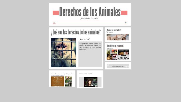 Derechos de los Animales by Luis Masís Pérez on Prezi