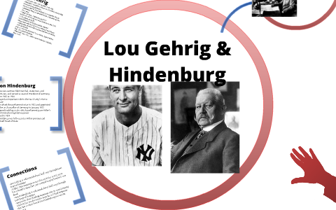 Lou Gehrig & Hindenburg by jenna ayotte