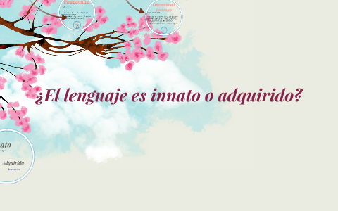 El lenguaje es innato o adquirido by samantha CE on Prezi