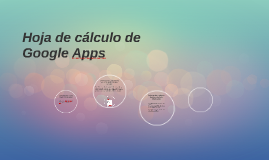 Hoja De Calculo De Google Apps By Alfredo Lopez Ramirez