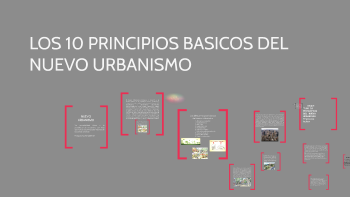 10 PRINCIPIOS BASICOS DEL NUEVO URBANISMO By Bolaños Pedro On Prezi