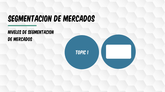 NIVELES DE SEGMENTACIÓN DE MERCADOS by mariana guadalupe reatiga ...