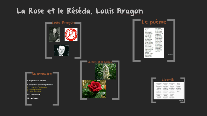 La Rose et le Réséda, Louis Aragon by Iris Lemoine on Prezi