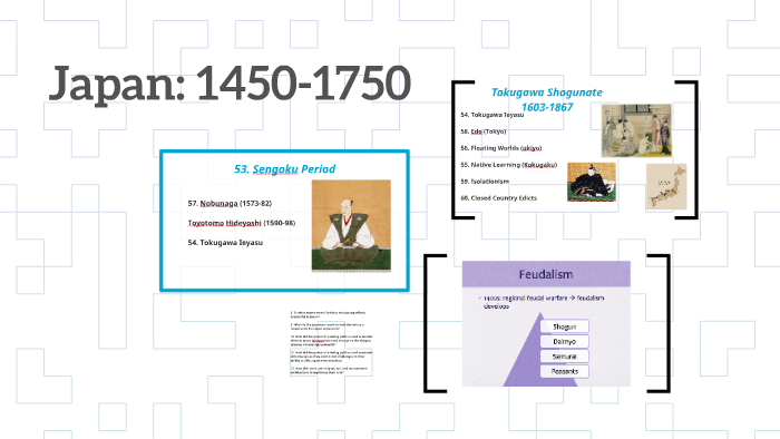 Japan: 1450-1750 By Amanda Bhansali On Prezi