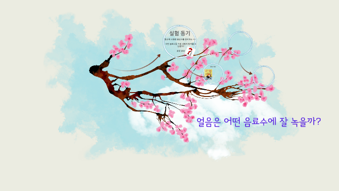 얼음은 어떤 음료수에 잘 녹을까? By 윤정 김