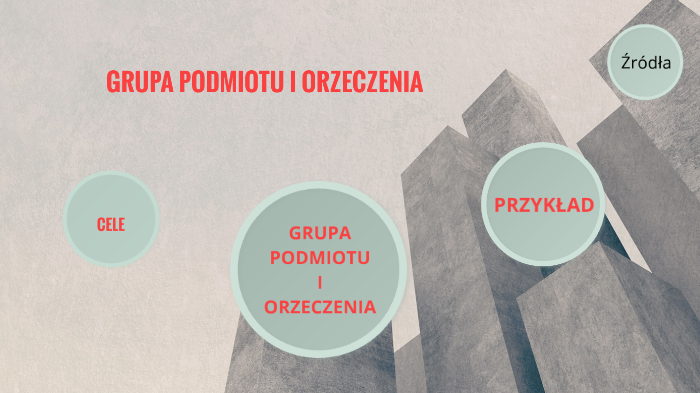 Grupa Podmiotu I Orzeczenia Sprawdzian Klasa 5 Grupa podmiotu i grupa orzeczenia by Marta Makowska on Prezi