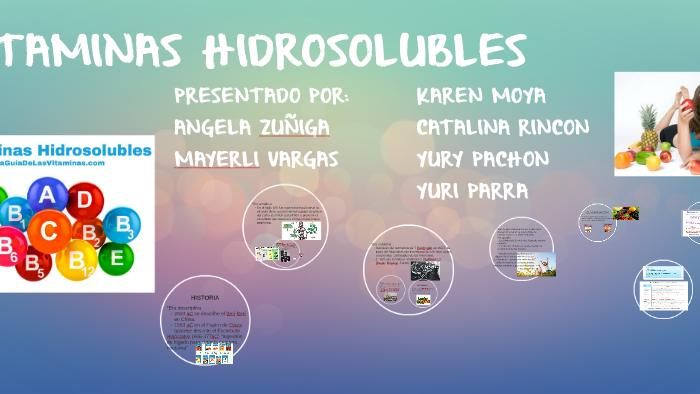 Vitaminas Hidrosolubles By Karen Moya