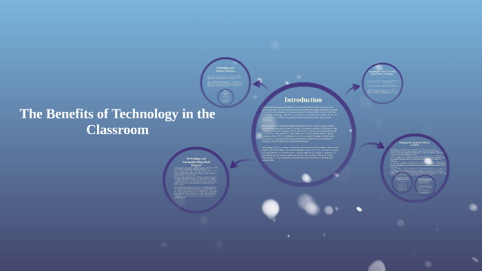 The Benefits of Technology in the Classroom by L Woodberry on Prezi