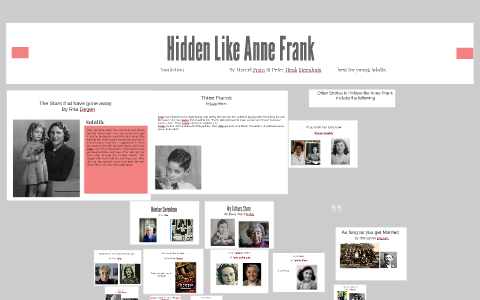 Hidden Like Anne Frank by Alyssa Ripley on Prezi
