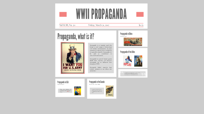 WWII PROPAGANDA by Andrea Pasaye on Prezi