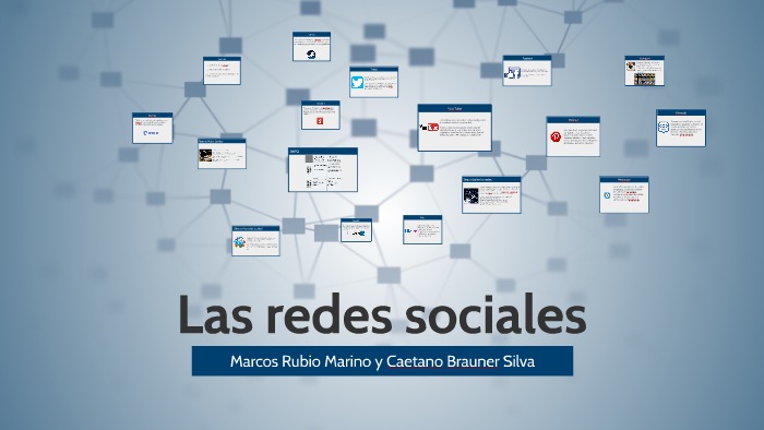 Las redes sociales by on Prezi