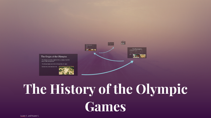 The History of the Olympic Games by Naomi Shenk on Prezi