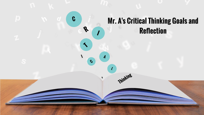 critical thinking reflection and perspective part ii