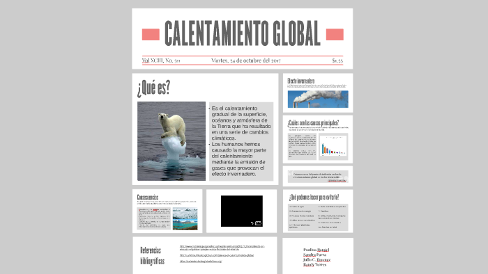 CALENTAMIENTO GLOBAL by Paulina Rangel on Prezi
