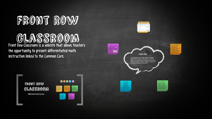 Front Row Classroom by Shannon Canty on Prezi