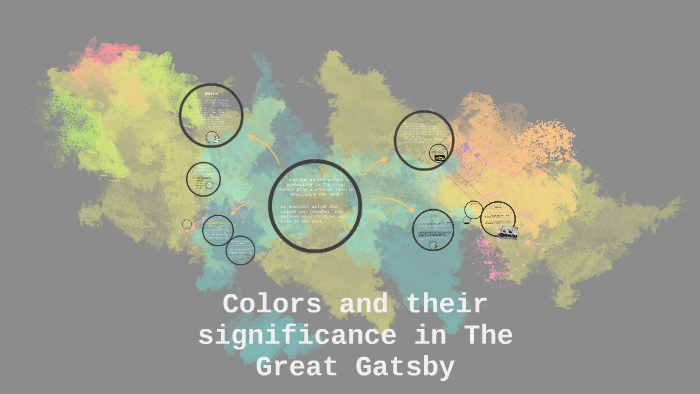 Colors and their significance in the great gatsby by Yassmin Abozeid on ...