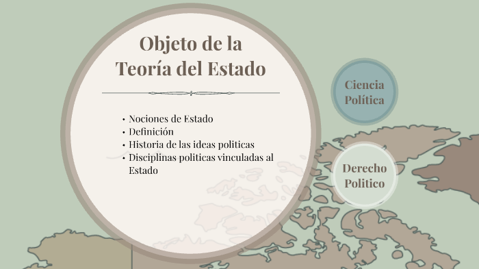 Objeto De La Teoria Del Estado