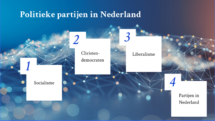 Politieke Partijen By Stella Overeem On Prezi