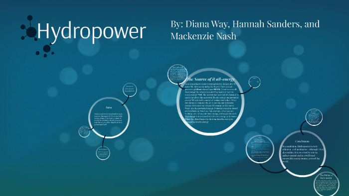 Hydropower by Hannah Sanders on Prezi