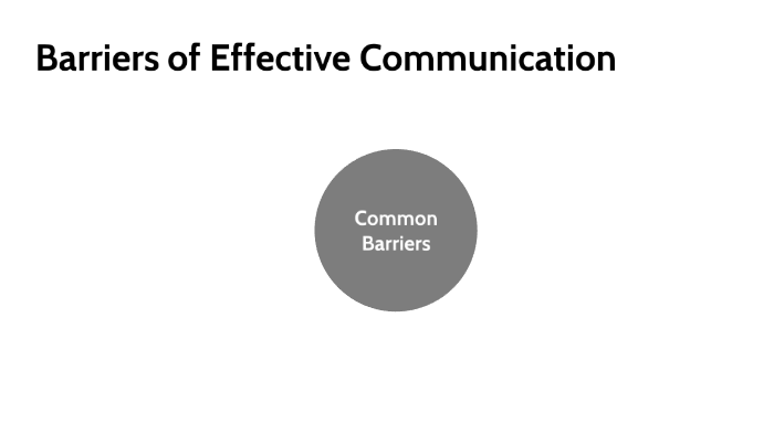 Barriers of effective communication by Daniel Neidert on Prezi
