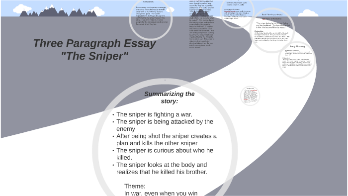 hook for the sniper essay