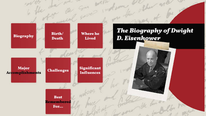 Biography of Dwight D. Eisenhower by Danny Sosa on Prezi