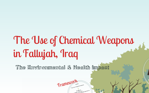 fallujah chemical weapons