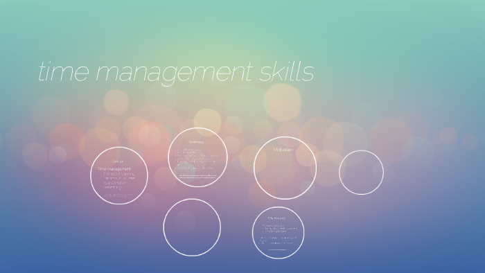 time management skills by shayanne williams on Prezi