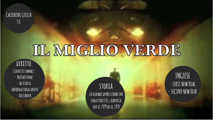 Il Miglio Verde By Giulia Calderoni