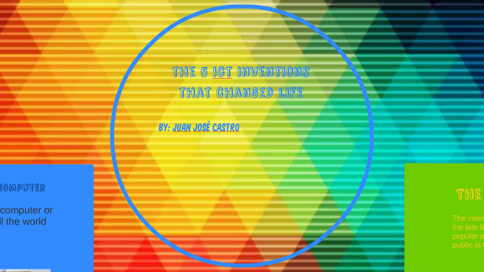 The 5 ict inventions by Juan josé Castro salazar on Prezi