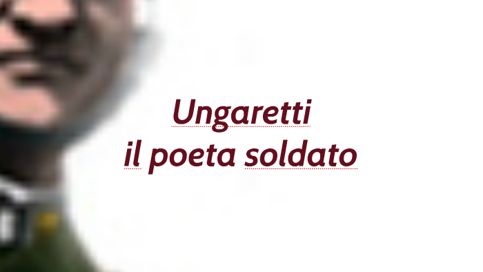 Giuseppe Ungaretti By Susanna Loche