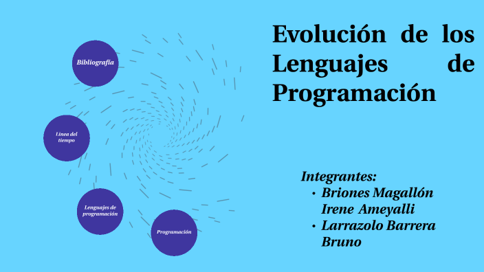 Evolución de Los Lenguajes de Programación by Irene Ameyalli Briones ...