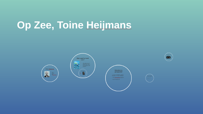 Op Zee, Toine Heijmans by Julia Vliek on Prezi