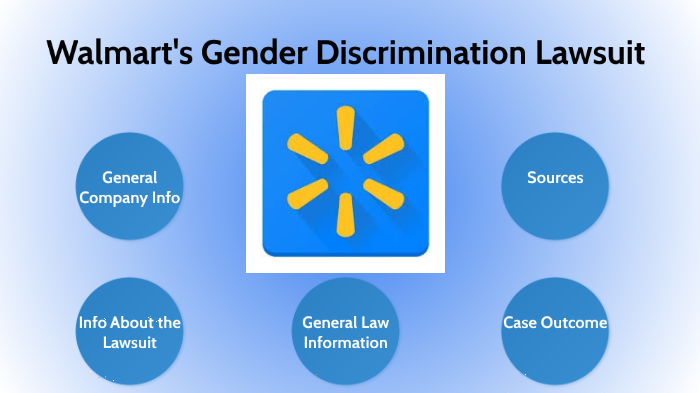 Walmart Gender Discrimination Lawsuit By James Mateo