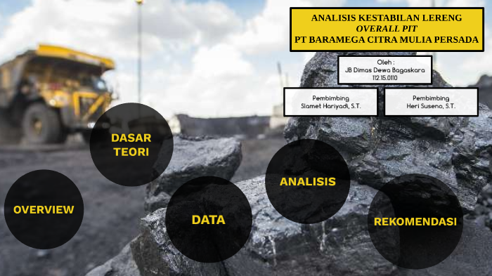 ANALISIS KESTABILAN LERENG by Jb Dimas on Prezi