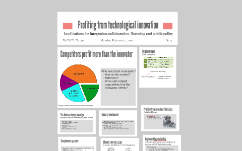 Profiting From Technological Innovation: By Yasmin Hinkel On Prezi