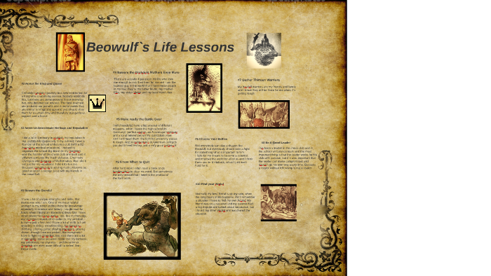 life lessons from beowulf essay
