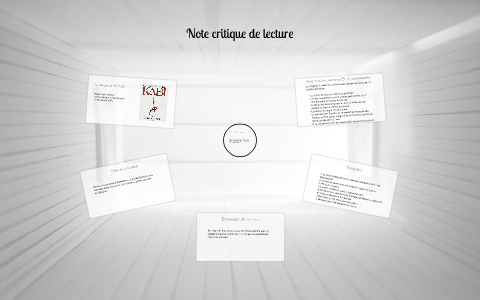 Note critique de lecture by zachary andersen