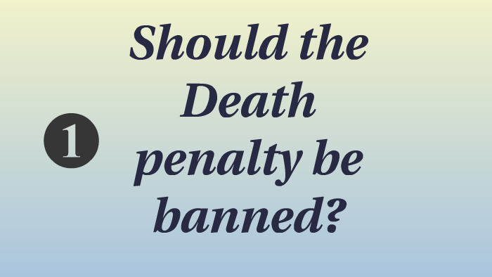 Should The Death Penalty Be Illegal Essay