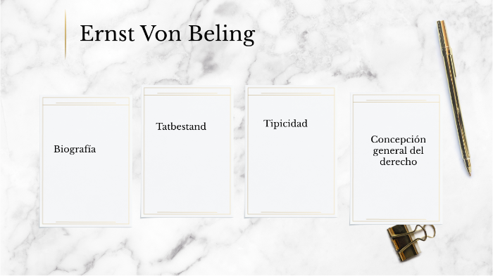 Ernst Von Beling by Monthserrat Estrella on Prezi
