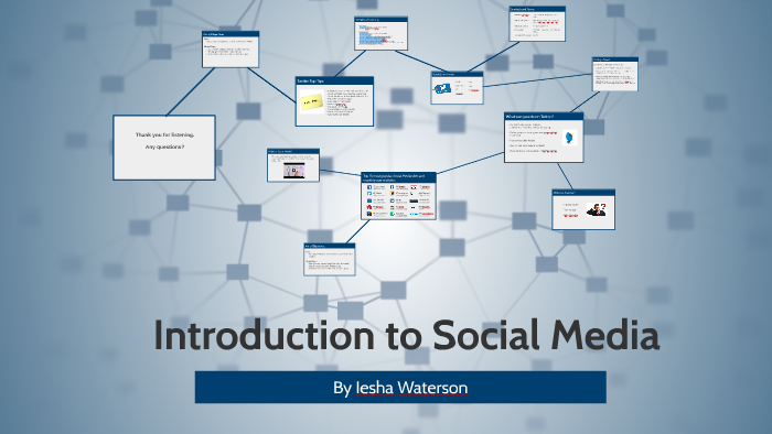 Introduction to Social Media by Iesha Waterson on Prezi