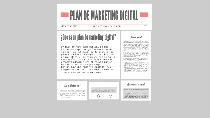 PLAN DE MARKETING DIGITAL by Candela Jimenez on Prezi