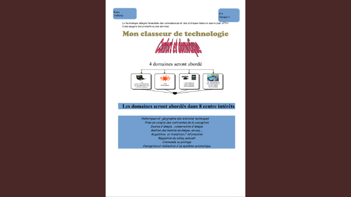 classeur de technologie by anthony roux on Prezi