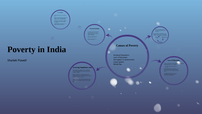 Poverty in India by Shaliek Powell on Prezi
