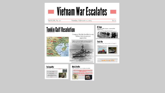 Vietnam War Escalates by Scott Carlson