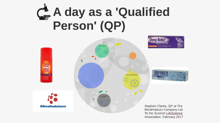 qualified person presentation
