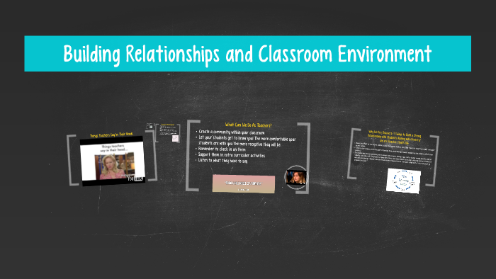 Building Relationships and Classroom Environment by Olivia Reyes on Prezi