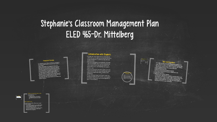 Stephanie's Classroom Management Plan by Stephanie Stillwell on Prezi